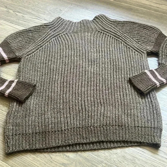 🔥Nada Del Riccio🔥 | Brown knit puff long sleeve sweater made in Italy - Picture 10 of 10